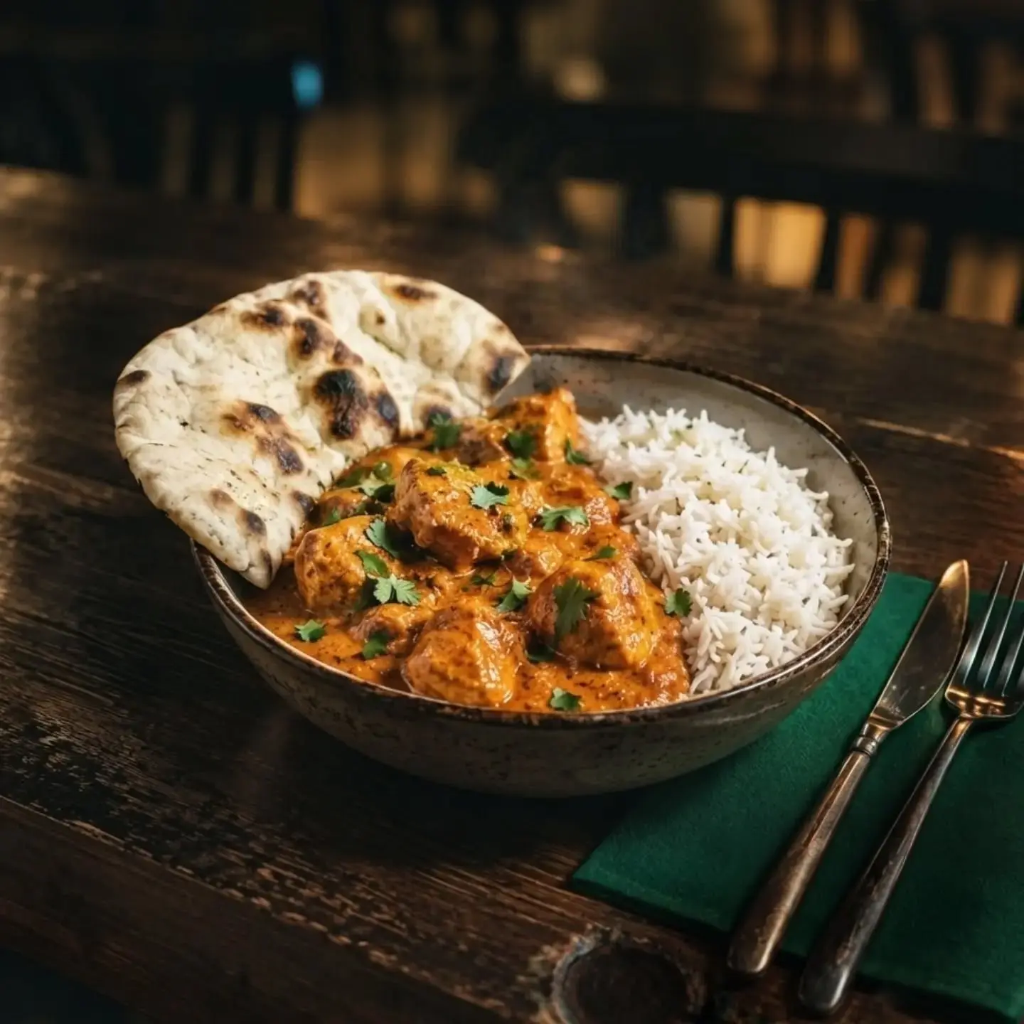 Tikka masala d’Omnívor servit a taula